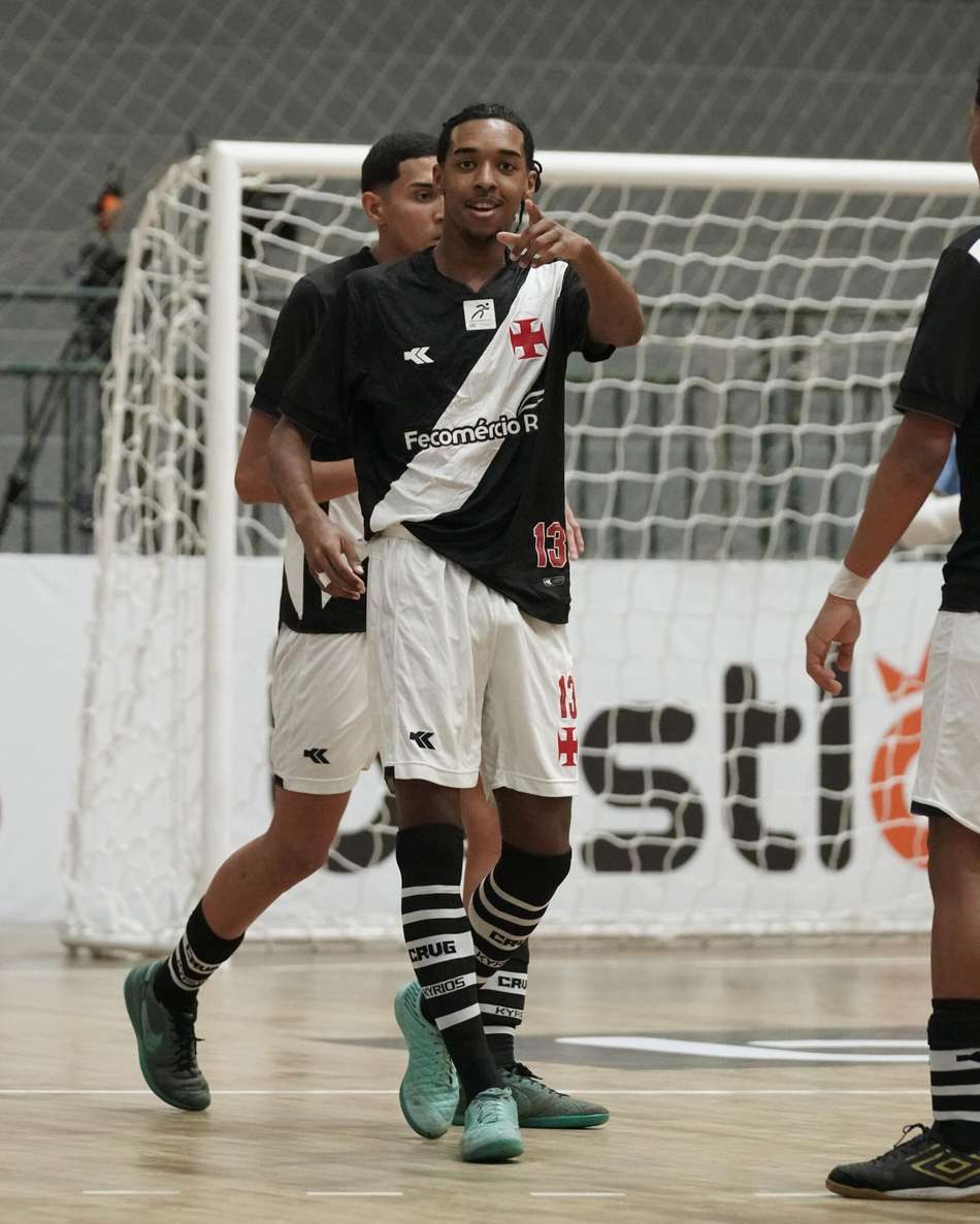 Partida entre Vasco e NY Equador na Copa Mundo do Futsal (Foto: Mauricio Mateus Moreira)