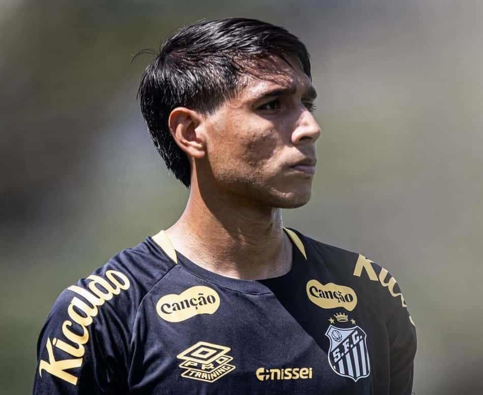 Alexis Duarte vem sendo titular no Santos (Foto: Divulgação)