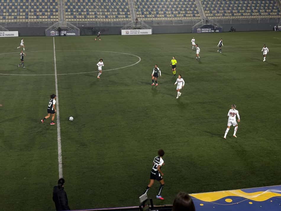 São Paulo x Corinthians em Santana de Parnaíba, pela Copa do Brasil Feminina. (Foto: Giselly Corrêa/Lance!)