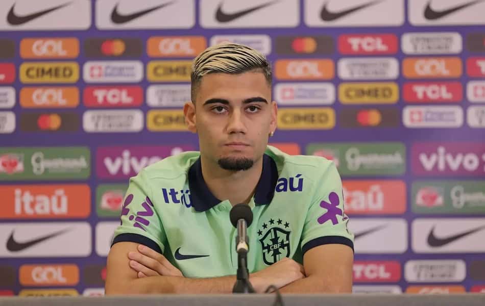Andreas Pereira disputou 10 jogos pelo Brasil (Foto: Rafael Ribeiro / CBF)