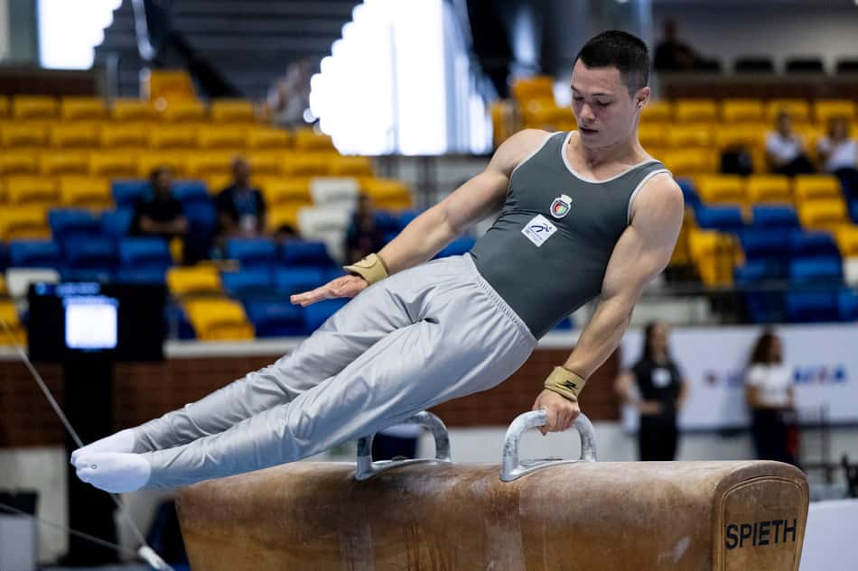 Yuri Guimarães no Brasileiro de Ginástica Artística (Foto: CBG)