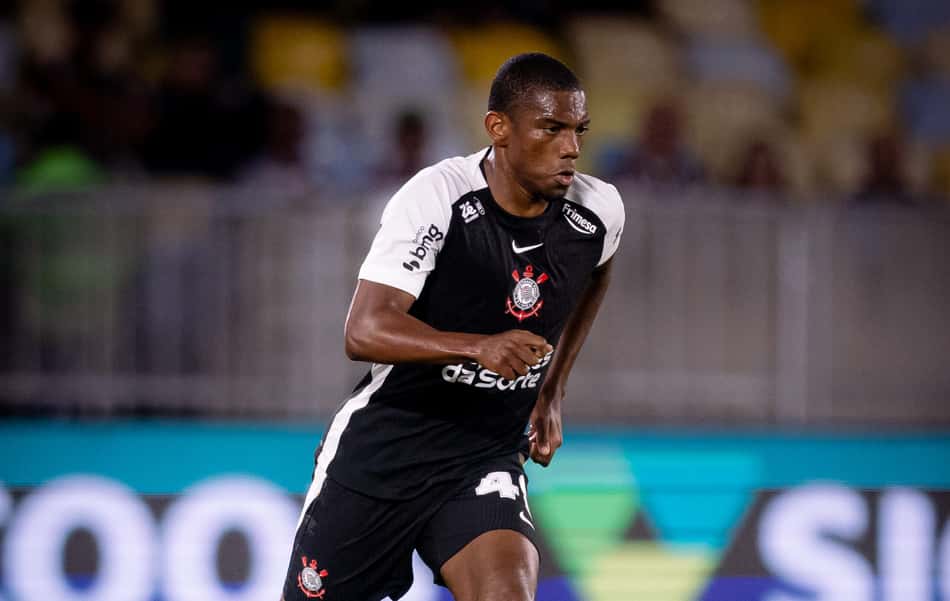 Promessa da base abre o placar em Grêmio x Corinthians (Foto: Rodrigo Coca/Agência Corinthians)