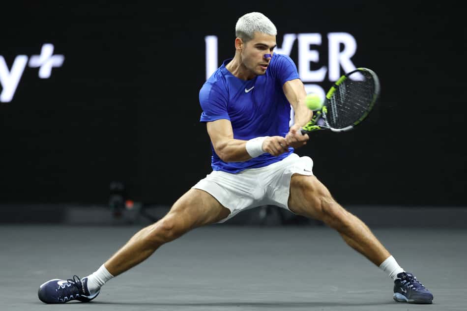 Alcaraz venceu em dupla e no simples no último dia de Laver Cup