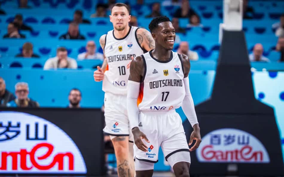 Alemanha venceu a Finlândia nas quartas de final no EuroBasket (Foto: Fiba)