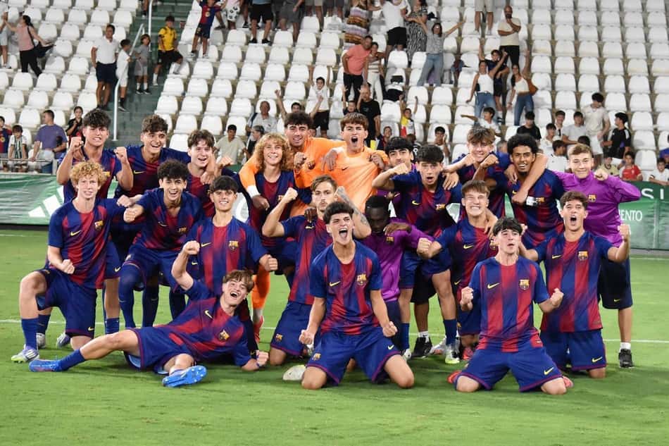 O Barcelona conquistou o Mundial Sub-17 (Foto: Divulgação / Mundial Sub-17