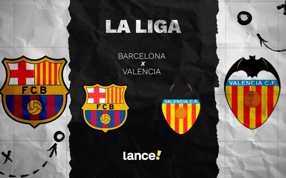 Barcelona x Valencia: onde assistir, escalações e prováveis escalações do jogo pela La Liga