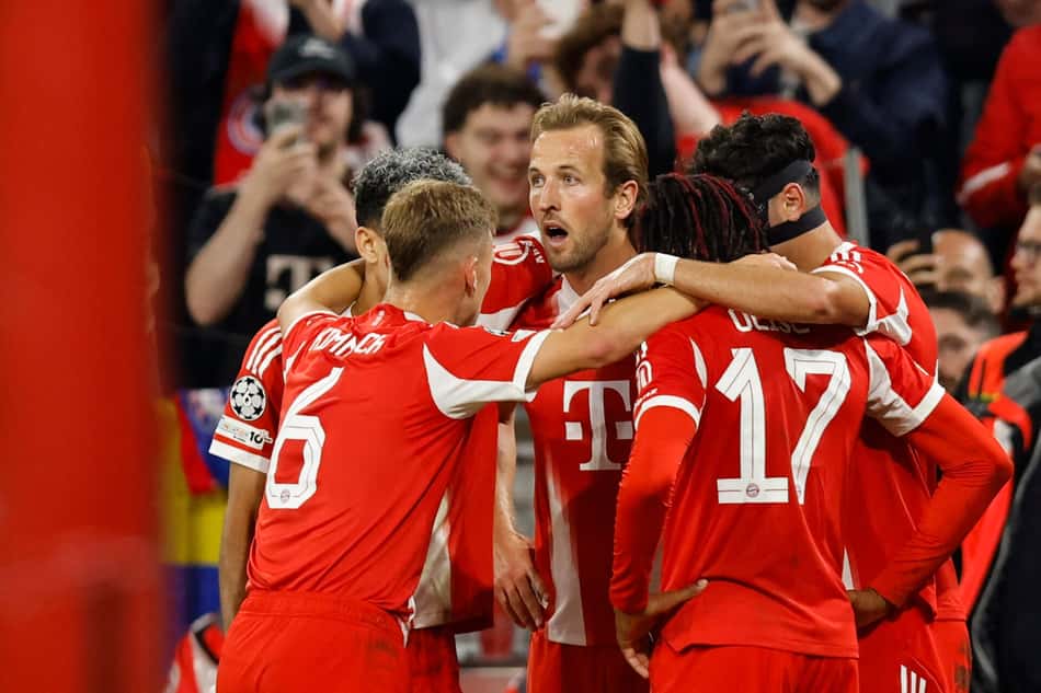 O Bayern de Munique derrotou o Chelsea por 3 a 1, pela Champions League (Foto: Alexandra BEIER / AFP)