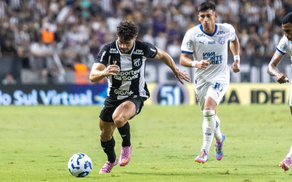 Melhores momentos: em jogo agitado, Ceará e Bahia empatam pelo Brasileirão