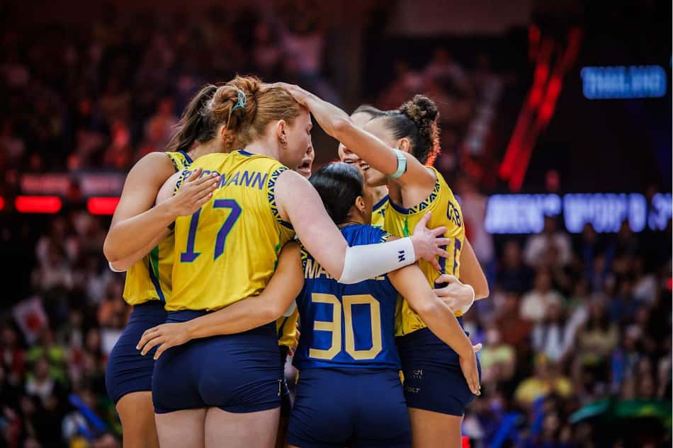 Brasil encara Itália pela semifinal do Mundial de Vôlei Feminino. (Foto: Volleyball World / Divulgação