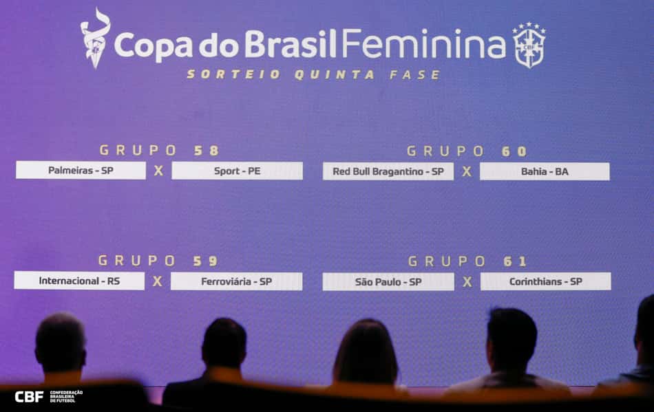 Confrontos definidos para as quartas de final da Copa do Brasil Feminina (Foto: Rafael Ribeiro/CBF)