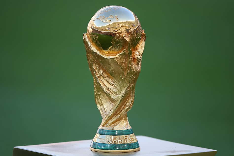 ATENCAO EDITORES! FOTOS EMBARGADAS PARA VEêCULOS DE FORA DO BRASIL - Taca do mundo antes da partida entre Alemanha e Argentina no estadio Maracana pela final da Copa do Mundo 2014