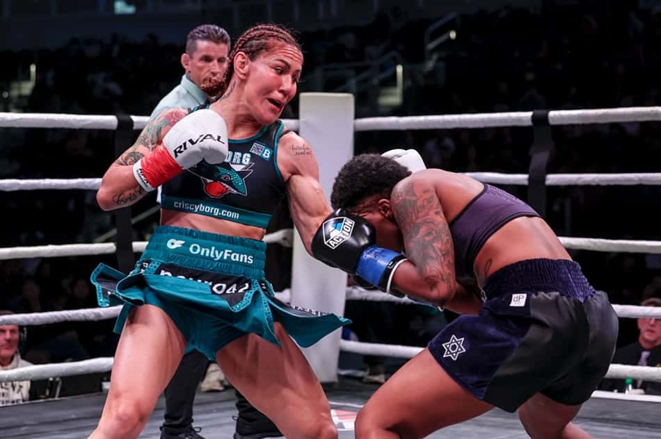 Cris Cyborg se aventurou no boxe em 2025 (Foto: Reprodução Instagram Cris Cyborg)