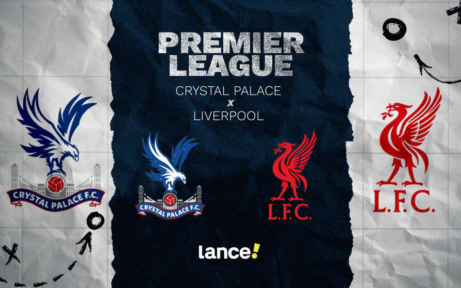 Crystal Palace x Liverpool: sexta rodada da Premier League (Foto: Arte/Lance!)