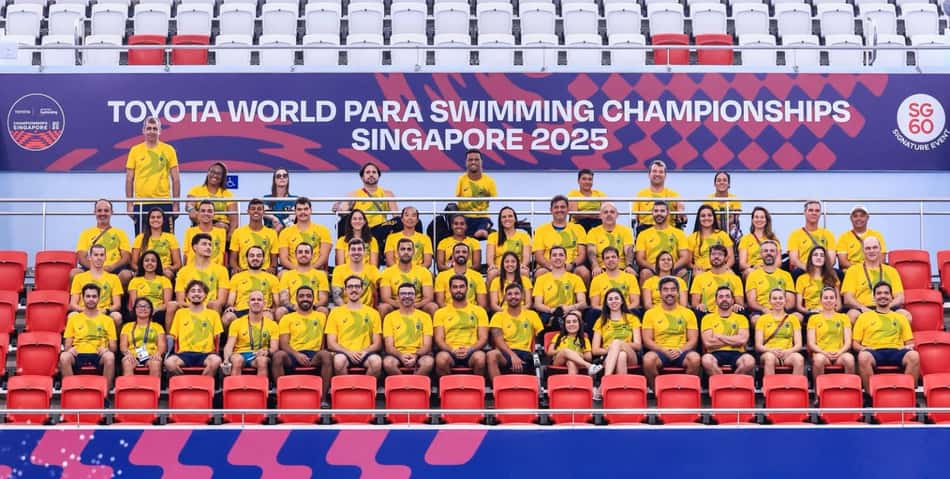 Brasil levou 29 atletas ao Mundial de Singapura