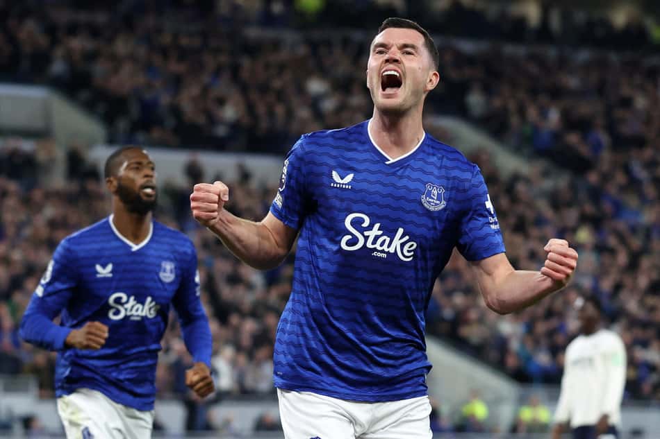 Pela Premier League, Everton e West Ham empataram por 1 a 1 (Foto: Darren Staples / AFP)