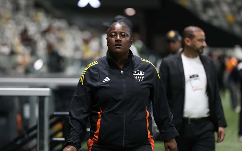 Fabi Guedes está no comando do Atlético-MG feminino desde maio de 2024. (Foto: Daniela Veiga / Atlético)
