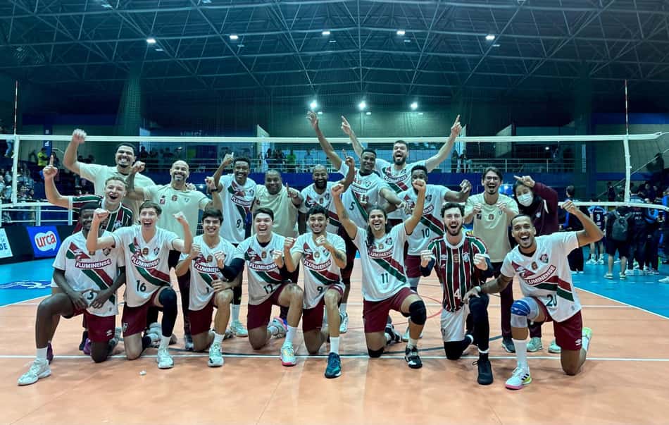 Fluminense foi campeão da etapa regional da Superliga C (Foto: Divulgação/ Fluminense FC)