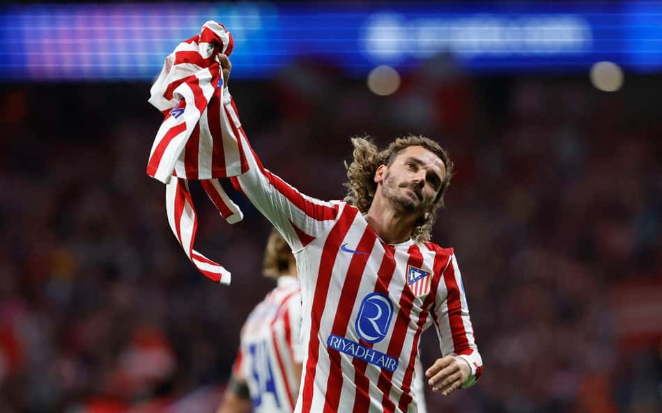 Griezmann alcança feito histórico pelo Atlético de Madrid