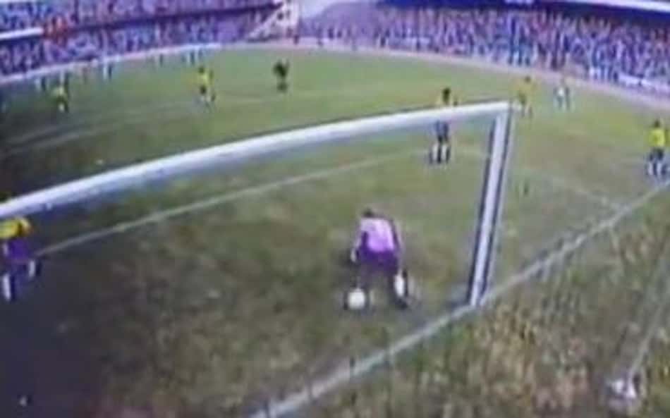 Taffarel - Brasil 0x2 Bolívia - Eliminatórias da Copa - 1993 (Foto: Reprodução)