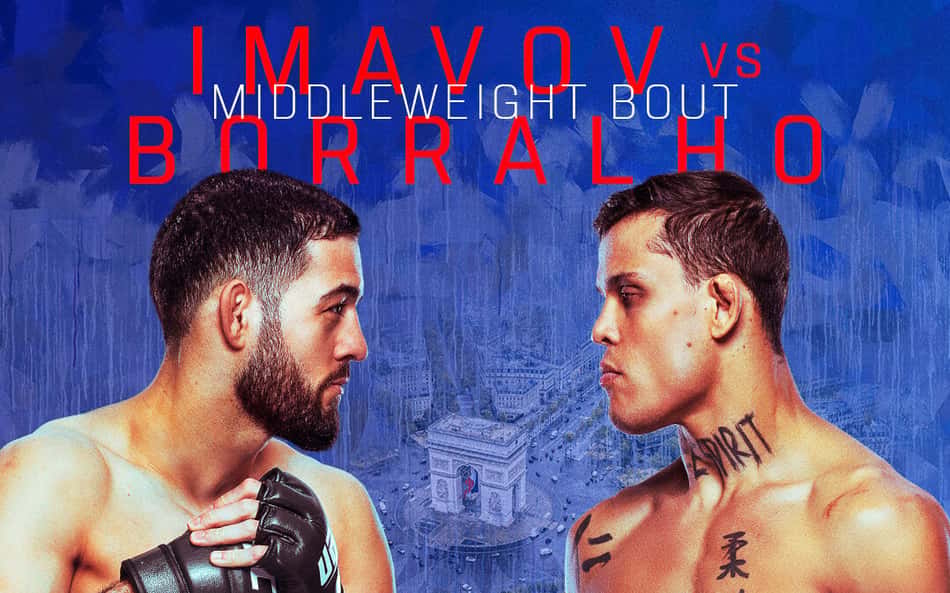 Borralho e Imavov seguem se provocando antes do UFC Paris (Foto: Reprodução Instagram UFC)