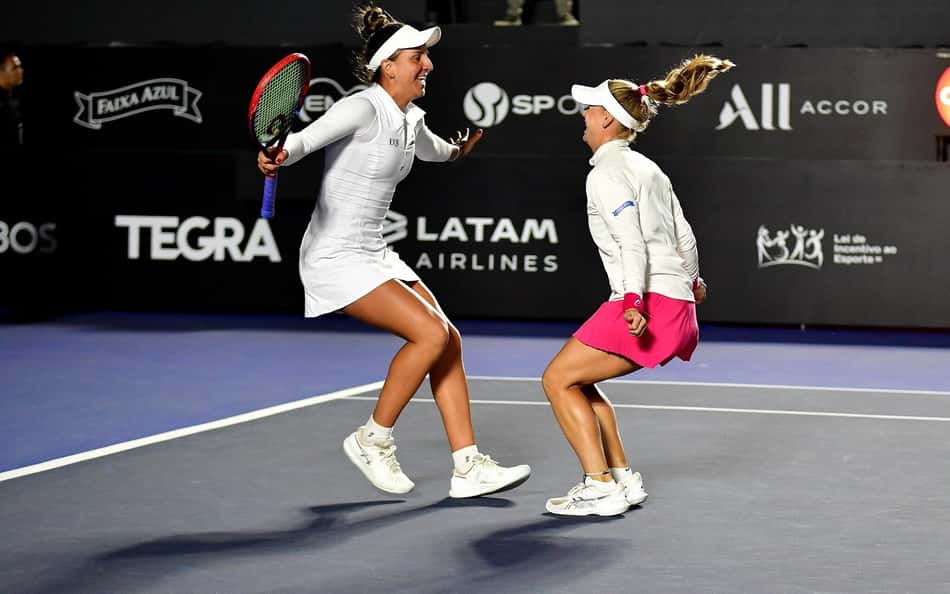 Ingrid Martins e Laura Pigossi fazem final de duplas no SP Open: horário e onde assistir