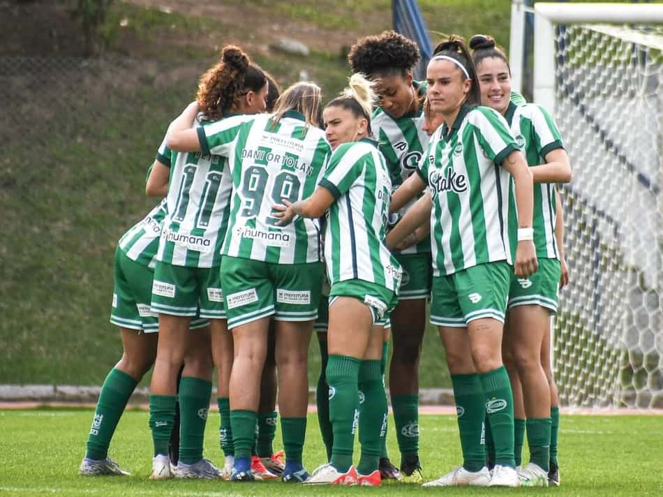 Juventude enfrenta o Corintinhians na Copa do Brasil Feminina (Foto: Reprodução/Juventude)