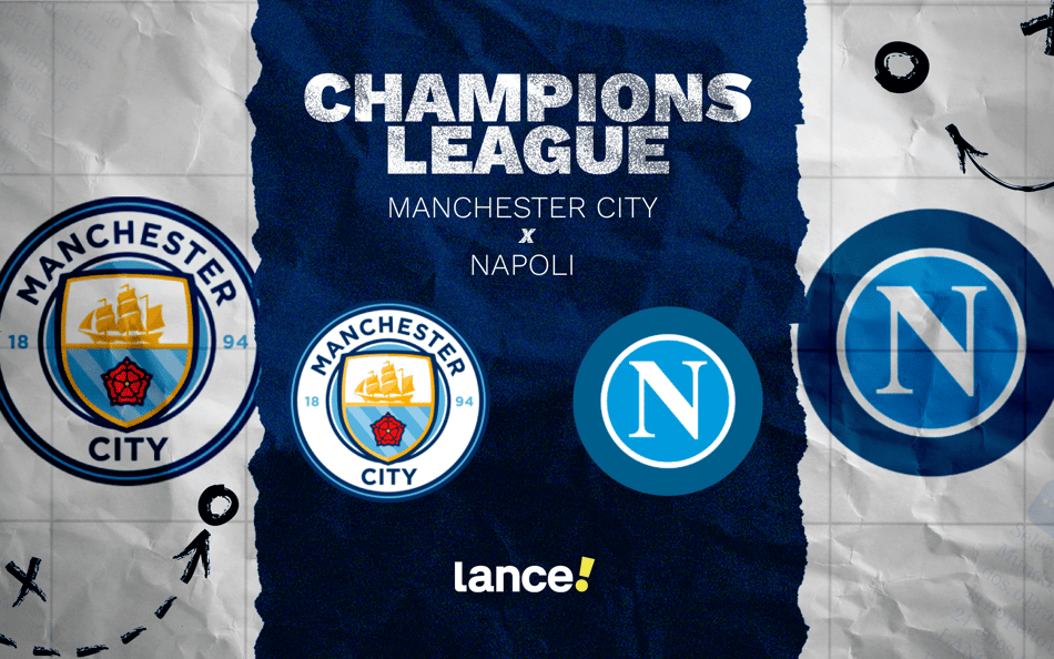 Manchester City x Napoli: onde assistir e prováveis escalações do jogo pela Champions League