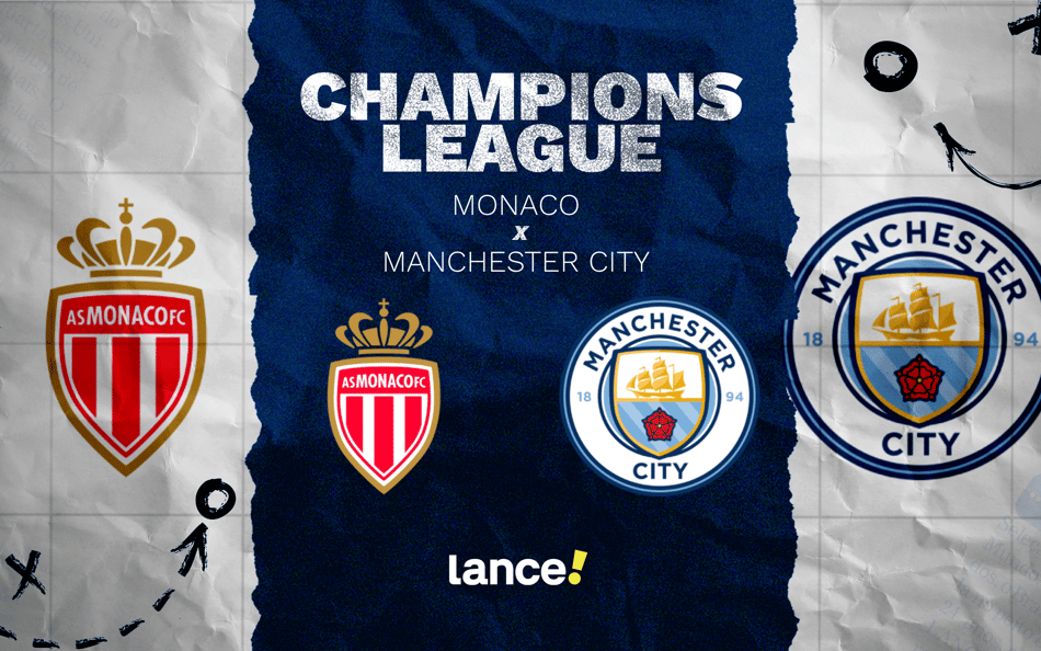 Monaco e Manchester City: onde assistir ao vivo, horário e escalações do jogo pela Champions League