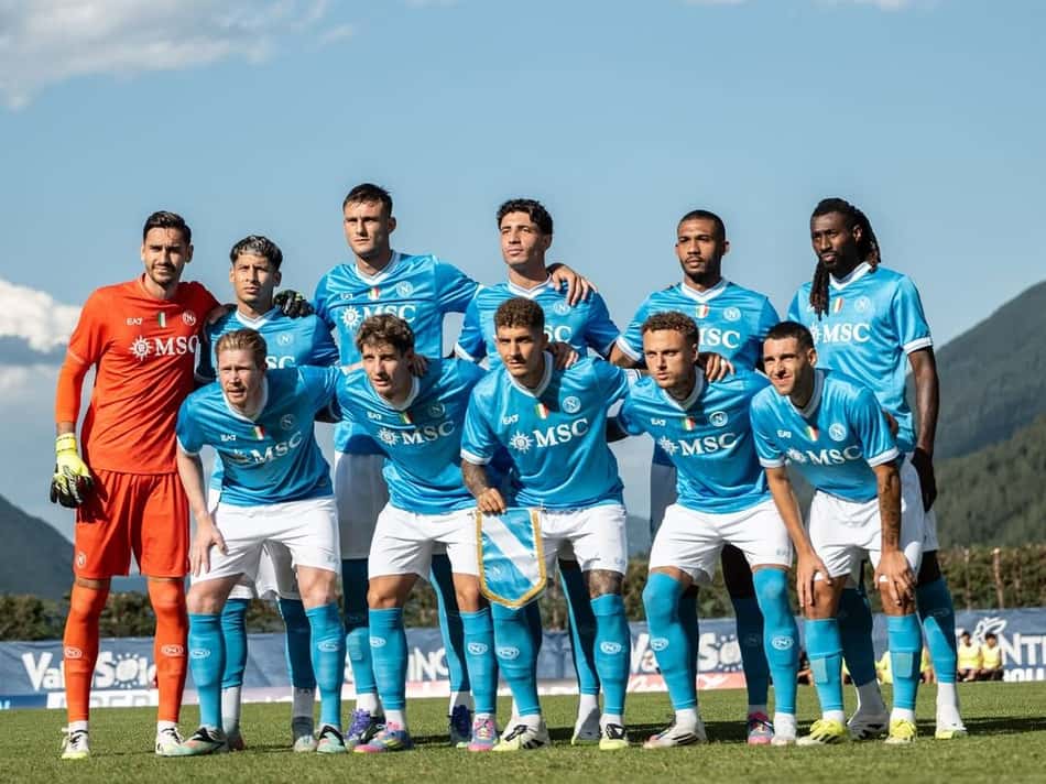 Napoli x Arezzo - Amistoso