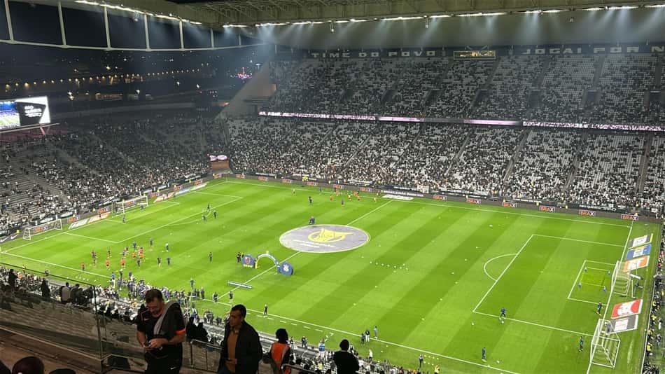Neo Química Arena recebe jogo entre Corinthians e Flamengo (Foto: Ulisses Lopreste / Lance)
