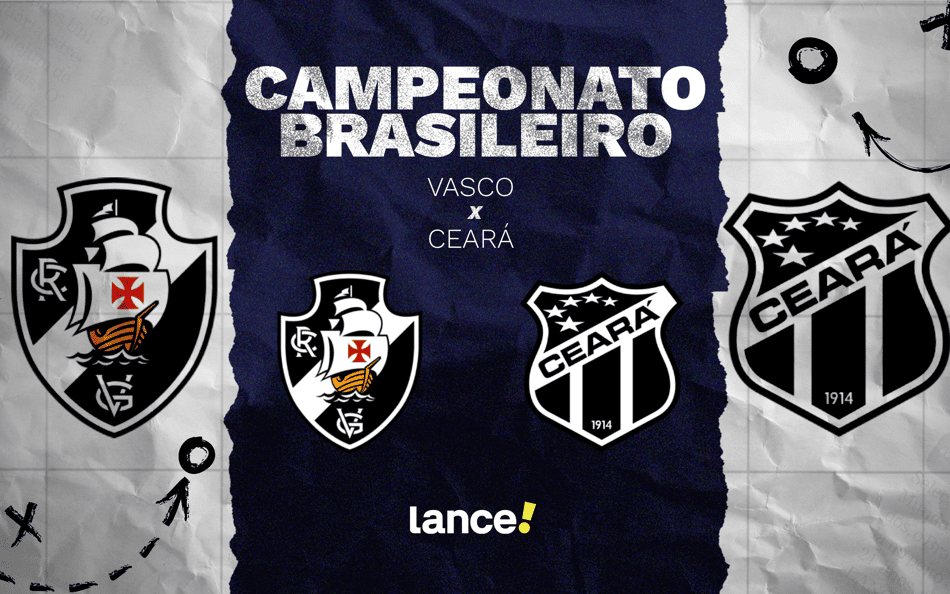 Vasco x Ceará: onde assistir, horário e prováveis escalações do jogo pelo Brasileirão