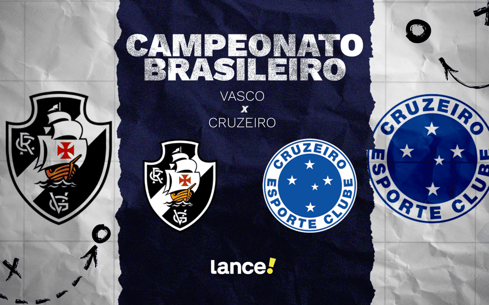 Vasco x Cruzeiro: onde assistir, horário e prováveis escalações do jogo pelo Brasileirão