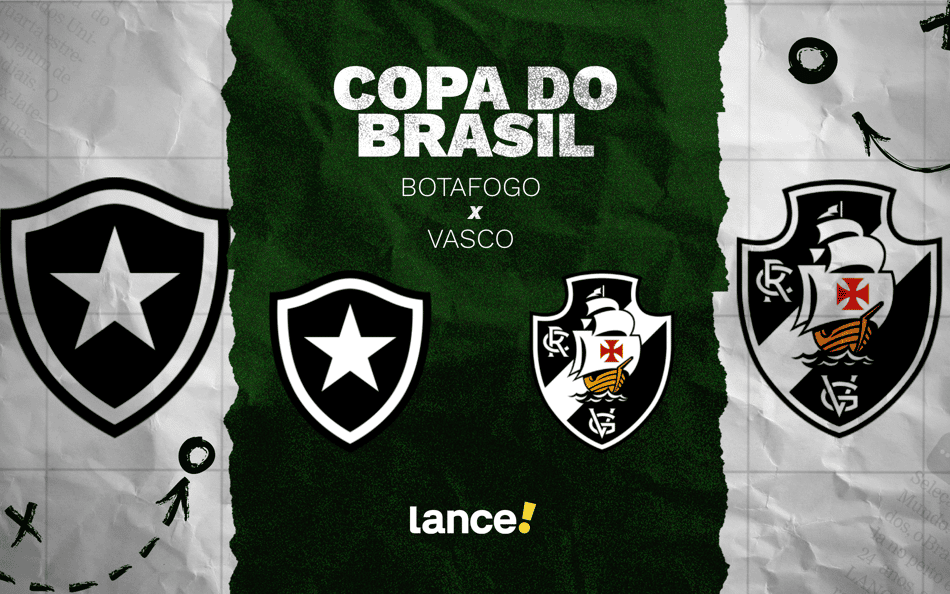 Botafogo x Vasco: onde assistir, horário e prováveis escalações do jogo pela Copa do Brasil