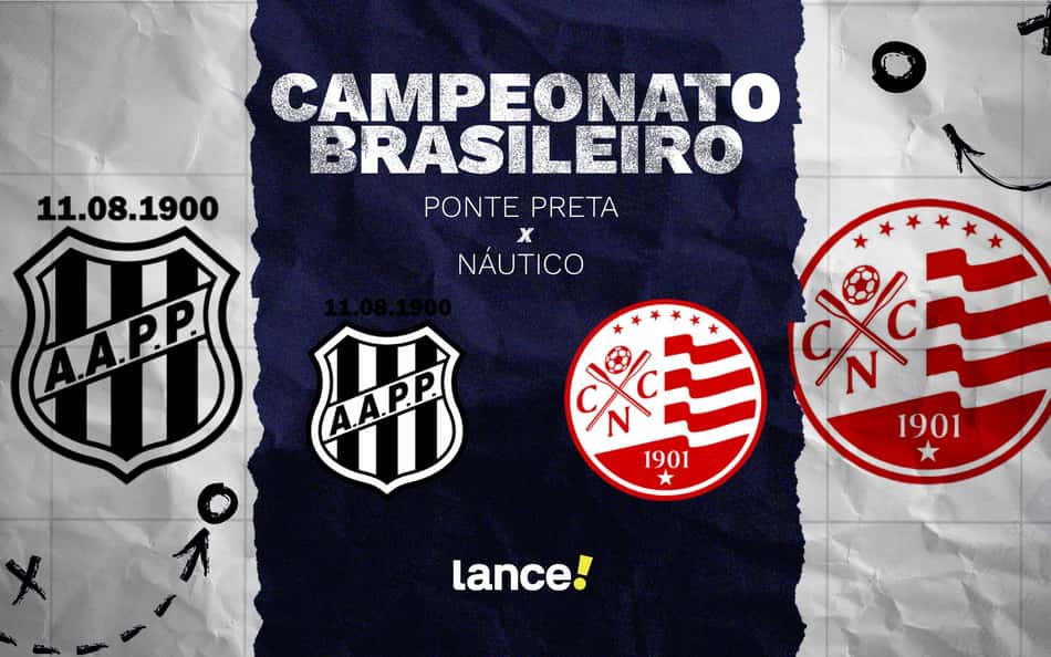 Ponte Preta x Náutico: onde assistir ao vivo, horário e prováveis escalações