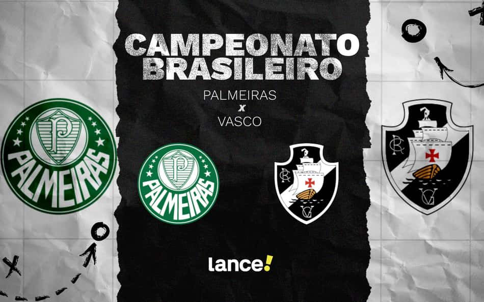 Palmeiras x Vasco: onde assistir ao vivo, horário e escalações do jogo pelo Brasileirão