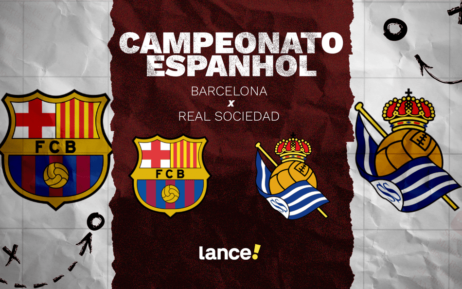 Barcelona x Real Sociedad: onde assistir ao vivo e prováveis escalações por La Liga
