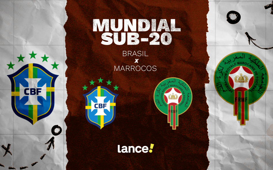 Brasil x Marrocos: onde assistir, horário e prováveis escalações do jogo pelo Mundial Sub-20