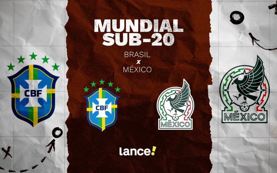Brasil x México: onde assistir, horário e prováveis escalações do jogo pelo Mundial Sub-20
