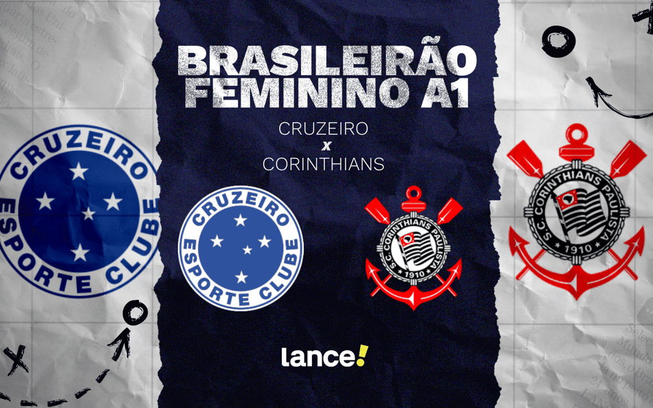 Cruzeiro e Corinthians se enfrentam pelo jogo de ida da final do Brasileirão Feminino A1