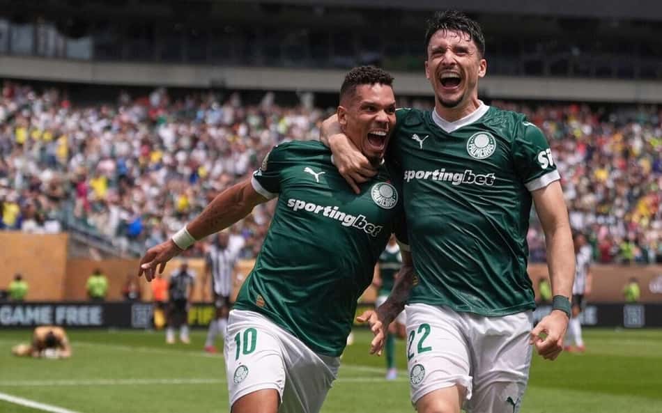 Patrocinador do Palmeiras provoca rival em postagem: 'O verdadeiro Hulk é nosso'