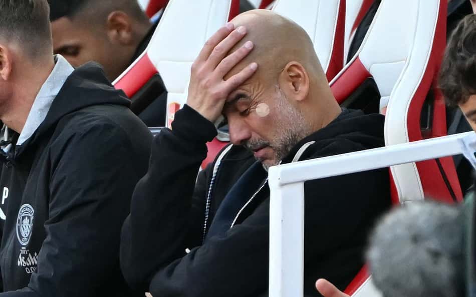 Web detona 'retranca' de Pep Guardiola no Manchester City: 'Abel Braga'