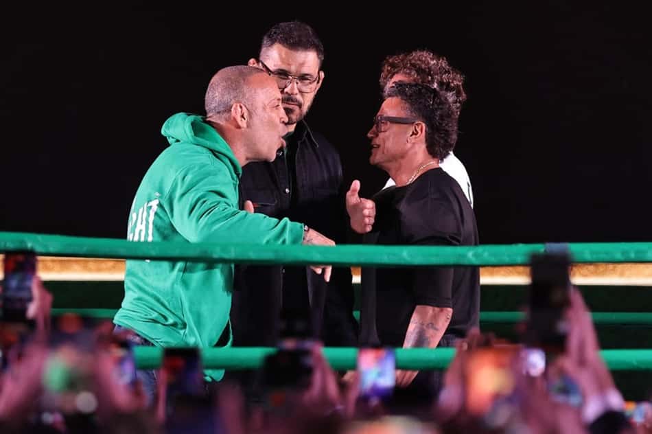 Popó x Wanderlei Silva (Foto: William Lucas/Inovafoto)