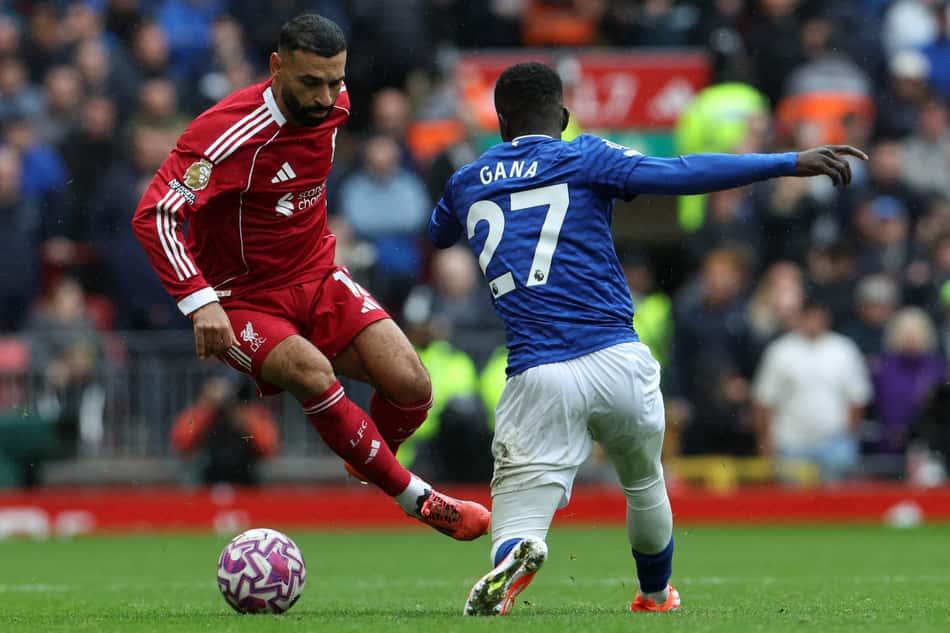 Veja as imagens do clássico entre Liverpool e Everton na Premier League