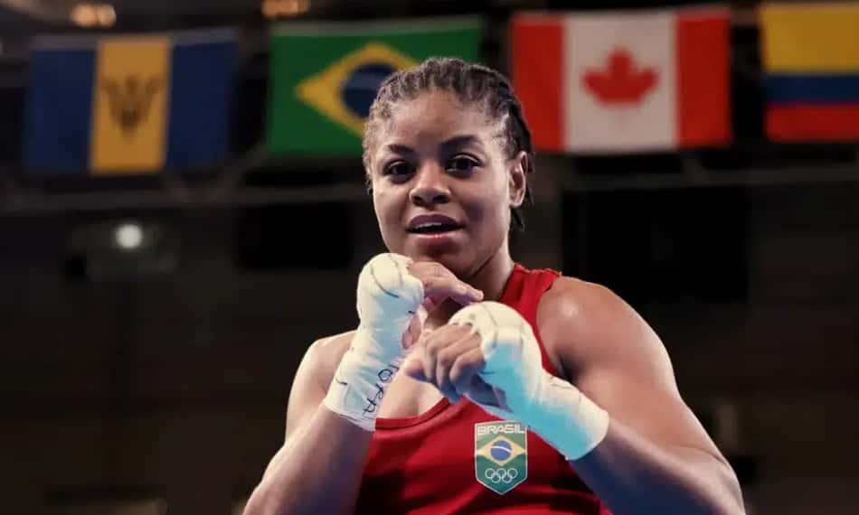 Tatiana Chagas está nas quartas do Mundial de Boxe (Foto: Miriam Jaske/ COB)