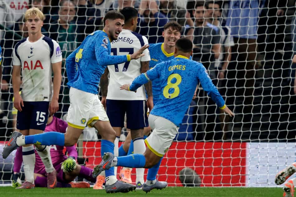 Pela Premier League, Tottenham e Wolves empatarma em 1 a 1 (Foto: Ian Kington / AFP)