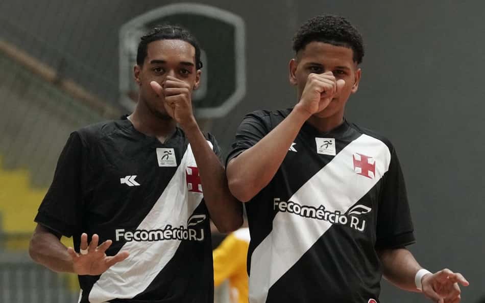 Vasco goleia time americano na Copa Mundo do Futsal sub-19; Lance! transmitiu