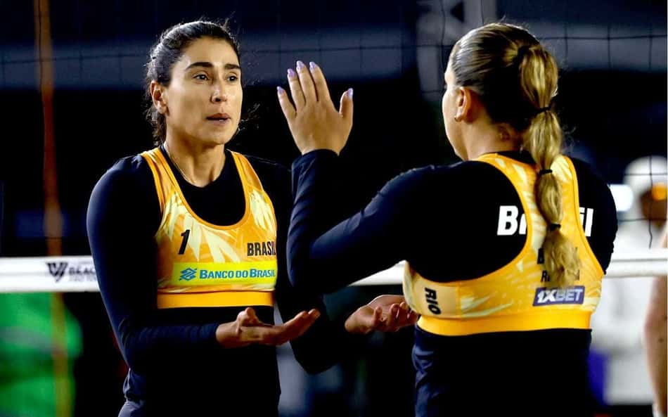 Elite 16 de Vôlei de Praia teve dia decisivo para brasileiros; veja resultados