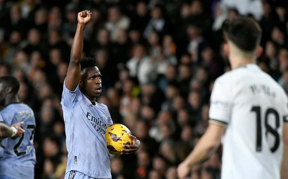 Vinicius Júnior - Valencia x Real Madrid