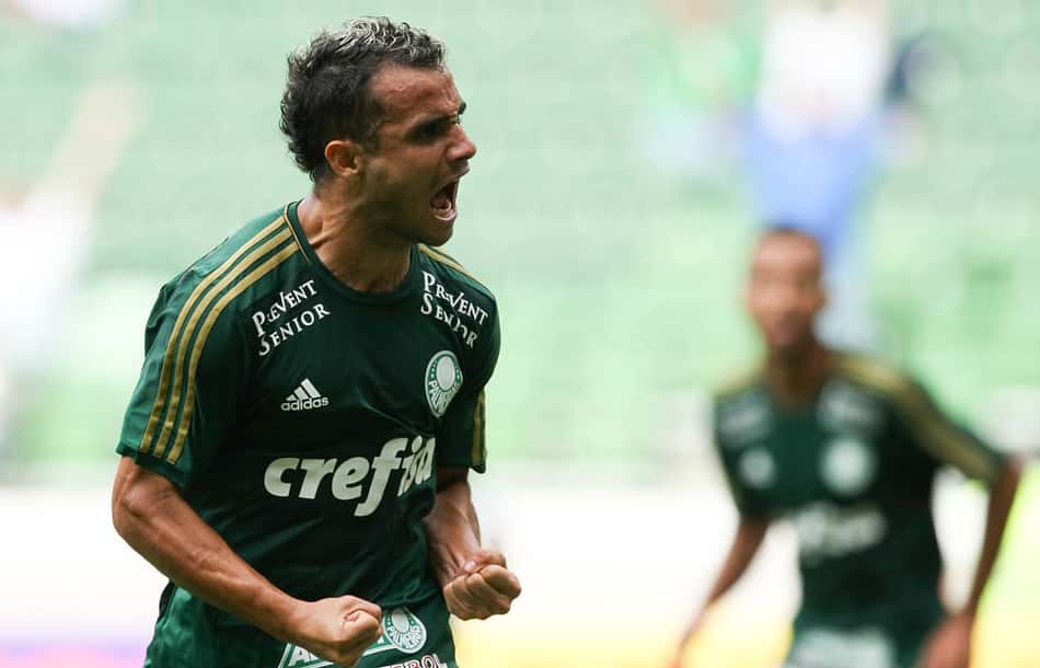 Maikon Leite venceu a Copa do Brasil com o Palmeiras (Foto: Cesar Greco / Fotoarena)