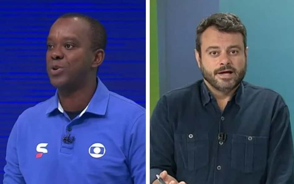 PC Oliveira analisa polêmica de Mirassol x Fluminense, e Eric Faria discorda ao vivo